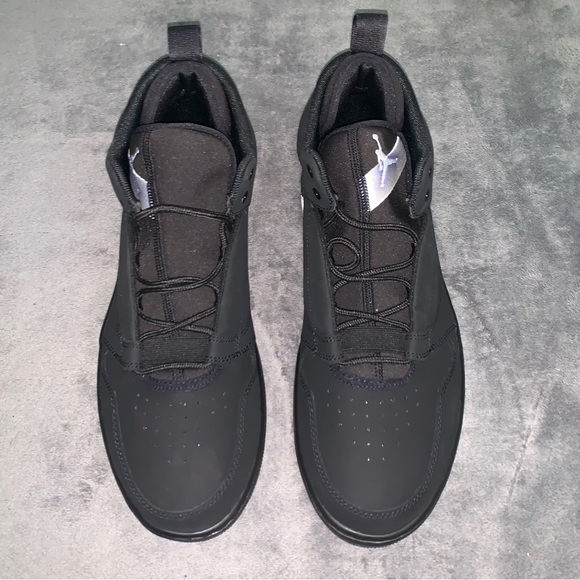 Nike Jordan Fadeaway - Black Metallic Silver - Size 10 - Picture 4 of 9